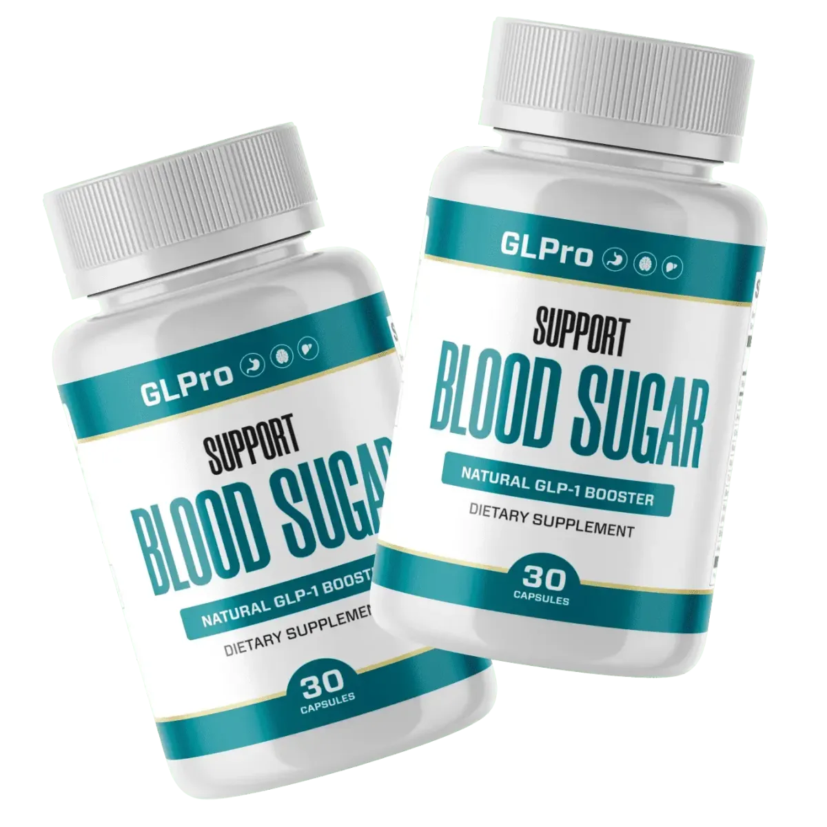 GLPro Natural Blood Sugar Support Supplement Bottle